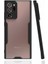 - Samsung Galaxy Note 20 Ultra - Kılıf Kenarı Renkli Arkası Şeffaf Parfe Kapak - Siyah - T22869 1