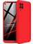 - Huawei P40 Lite - Kılıf Parmak izi Yapmayan 3 Parça Ays Kapak - Kırmızı - T13782 1
