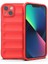 - Apple iPhone 13 - Kılıf Esnek TPU Oyuklu Arka Yüzey Tasarımlı Etnik Silikon Kapak - Kırmızı - T32582 1
