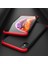 - Apple iPhone XS Max 6.5 - Kılıf Parmak izi Yapmayan 3 Parça Ays Kapak - Mavi 3