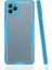 - General Mobile GM 21 - Kılıf Kenarı Renkli Arkası Şeffaf Parfe Kapak - Mavi - T19186 1