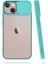 - Apple iPhone 13 Mini - Kılıf Slayt Sürgülü Arkası Buzlu Lensi Kapak - Turkuaz - T19522 1