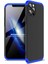 - iPhone 12 Pro Max - Kılıf 3 Parçalı Parmak Izi Yapmayan Sert Ays Kapak 2