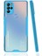 - General Mobile GM 21 Pro - Kılıf Kenarı Renkli Arkası Şeffaf Parfe Kapak - Mavi - T19188 1