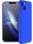 - Apple iPhone 13 Mini - Kılıf Parmak izi Yapmayan 3 Parça Ays Kapak - Mavi - T19608 1