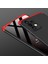 - Samsung Galaxy A72 - Kılıf Parmak izi Yapmayan 3 Parça Ays Kapak - Kırmızı 4