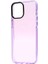 - Apple iPhone 12 - Kılıf Tırtık Kenarlı Renk Geçişli Sert Punto Kapak - Mor - T18894 1