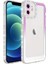 - Apple iPhone 12 - Kılıf Simli ve Renk Geçiş Tasarımlı Lens Korumalı Park Kapak - Pembe-Mavi 2