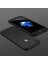 - Apple iPhone 6 - Kılıf Parmak izi Yapmayan 3 Parça Ays Kapak - Siyah-Kırmızı 2