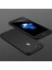 - Apple iPhone 6 - Kılıf Parmak izi Yapmayan 3 Parça Ays Kapak - Siyah-Kırmızı 5