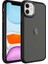 noktaks - Apple iPhone 11 - Kılıf Buzlu Sert PC May Kapak - Turuncu - T25156 2