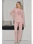 8124 Kadın Kışlık Pijama Takımı 1