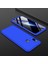 - Samsung Galaxy A20 - Kılıf Parmak izi Yapmayan 3 Parça Ays Kapak - Mavi - T9660 2