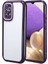- Samsung Galaxy A32 4G - Kılıf Kamera Korumalı Renkli Kenar ve Çerçeve Tasarımlı Vitamin Kapak - Derin Mor - T32433 1