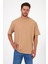 Erkek Bisiklet Yaka Human Baskılı T-Shirt 7027 1