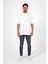 Erkek Bisiklet Yaka Human Baskılı T-Shirt 7027 5