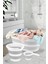 Katlanabilir Çamaşır Sepeti ve Kova Seti, 25L, Beyaz 2