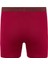 Erkek Bordo Tekli Uzun Paça Bambu Boxer - 25200 2