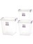 Hobi Box Dikey Saklama Kabı 3'lü Set 7,7-11-15 Lt 1