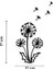 Siyah Dandelion (Karahindiba) Duvar Dekoru – Uçuşan Tüylerle Modern Ahşap Tasarım, Doğal Ve Zarif Sanat, Ofis, Büro, Yatak Odası, Oturma Odası,Ev Dekorasyonu 5