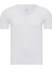 Erkek Beyaz 2’li V Yaka Bambu T-Shirt - 33601 2