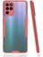 - Oppo Reno 5 Lite - Kılıf Kenarı Renkli Arkası Şeffaf Parfe Kapak - Pembe - T16966 1