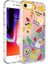 - Apple iPhone SE 2022 - Kılıf Kamera Korumalı Renkli Desenli Sert Silikon Korn Kapak - NO8 - T23604 2