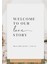 Karşılama Panosu Için 40 cm Genişliğinde Siyah Renk Yazı Ayna Için Yazı Welcome To Our Love Story Yazısı 4