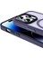 - Apple iPhone 14 Pro - Kılıf Magsafe Şarj Özellikli Mat Arka Yüzey Sio Kapak - Lacivert 5
