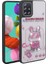 - Samsung Galaxy A51 - Kılıf Parlayan Kabartmalı İkonik Figürlü Amas Silikon Kapak - Beyaz - T31211 1