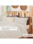 %100 Pamuk Sevilla King Size Nevresim Takımı Antrasit (240x220 cm) 2