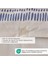 Pamuk Saten Marine King Size Nevresim Seti Mavi (240X220 Cm) 3