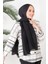 Siyah Harem Scarf Incila Şal 5