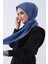 Indigo Harem Scarf Melek Pamuk Eşarp 1
