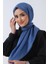 Indigo Harem Scarf Melek Pamuk Eşarp 5