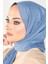 Mavi Harem Scarf Incila Şal 4