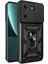 - Tecno Pova 5 - Kılıf Magnetik Standlı Kamera Korumalı Sürgülü Vega Kapak - Siyah - T32005 1