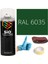 Akrilik Sprey Boya Yeşil RAL 6035 Boya Seti 400 ml + Zımpara Kağıt Bant Eldiven 1