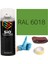 Akrilik Sprey Boya Yeşil RAL-6018 Boya Seti 400ML +Zımpara+Kağıt Bant+Eldiven 1