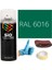 Akrilik Sprey Boya Yeşil RAL-6016 Boya Seti 400ML +Zımpara+Kağıt Bant+Eldiven 1