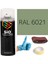 Akrilik Sprey Boya Yeşil RAL-6021 Boya Seti 400ML +Zımpara+Kağıt Bant+Eldiven 1