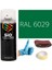 Akrilik Sprey Boya Yeşil RAL-6029 Boya Seti 400ML +Zımpara+Kağıt Bant+Eldiven 1