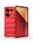 - Xiaomi Redmi Note 13 Pro 4G - Kılıf Esnek TPU Oyuklu Arka Yüzey Tasarımlı Etnik Silikon Kapak - Kırmızı - T31823 1