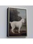 Çerçeveli George Stubbs Beyaz Kaniş TABLO-8034 3