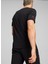 Siyah Erkek Bisiklet Yaka T-Shirt 62641501 F1 Ess Graphic Tee 3