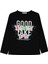 Kız Çocuk Sweatshirt 6-9 Yaş Siyah 1