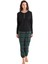 Kadın Pijama Takımı 60477 - Siyah 2