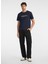 Normal Paça Siyah Erkek Kargo Pantolon M4YB40WGCV1JBLK Gj Mens Cargo Chıno 1