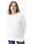 Kadın Bisiklet Yaka Yırtmaç Detaylı Sweatshirt 245048 - 2