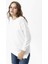 Kadın Bisiklet Yaka Yırtmaç Detaylı Sweatshirt 245048 - 4